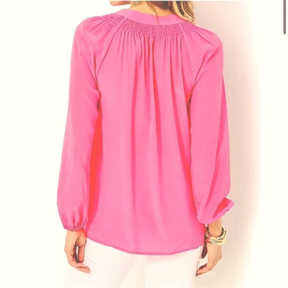 Lilly Pulitzer Pink Sunset Elsa Top NWT - Picture 10 of 10